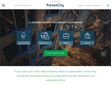 Tablet Screenshot of forestcity.net